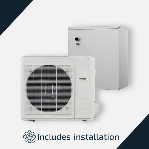 Kepler 2.5 tonne heat pump with installation (Up to 2800 sqft)